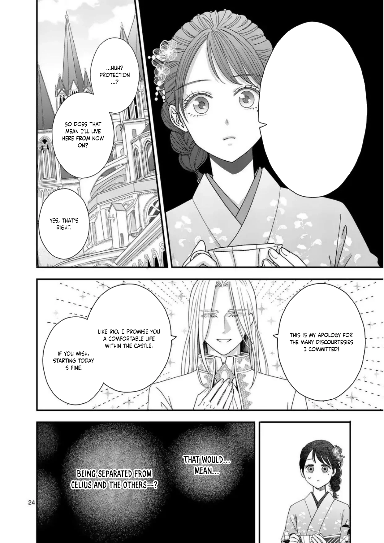 Got summoned to another world by accident, so I’ll just make Japanese sweets. Chapter 8 - . Page 24